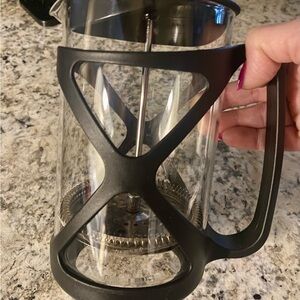 Black French Press Coffee Maker